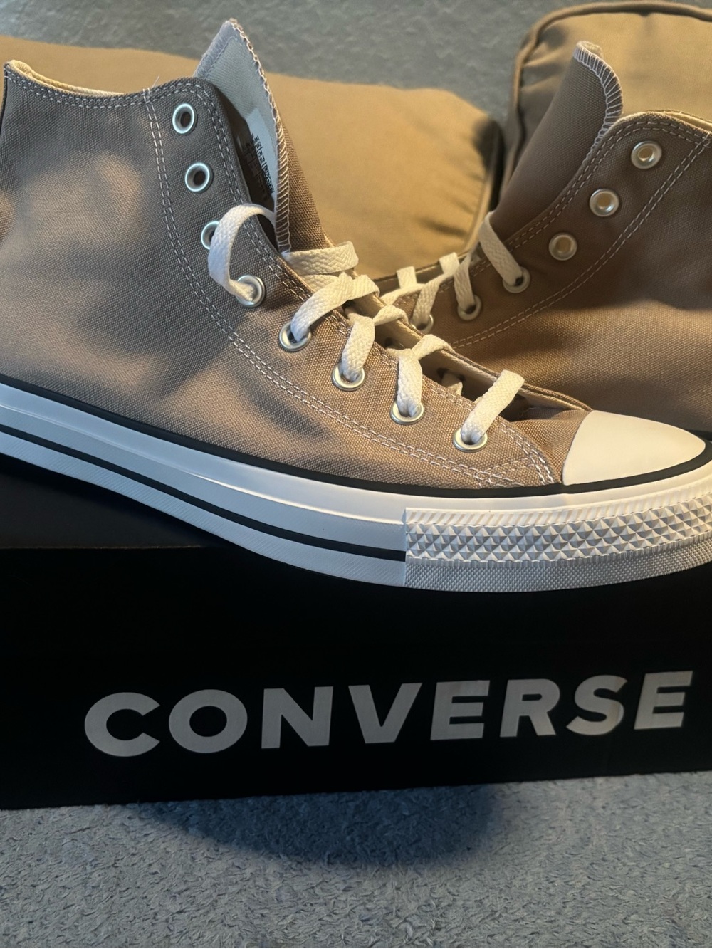 Converse High Top Sneakers Vintage Cargo Brown - Picture 2 of 5